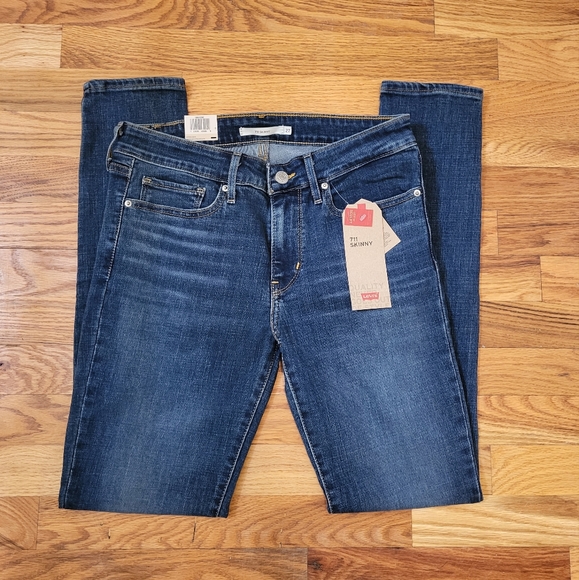 Levi's Denim - Levi's 711 Mid-Rise Slimming Skinny Jeans(27)NWT